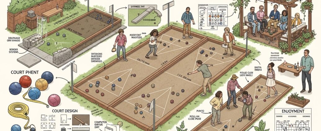 bocce ball court