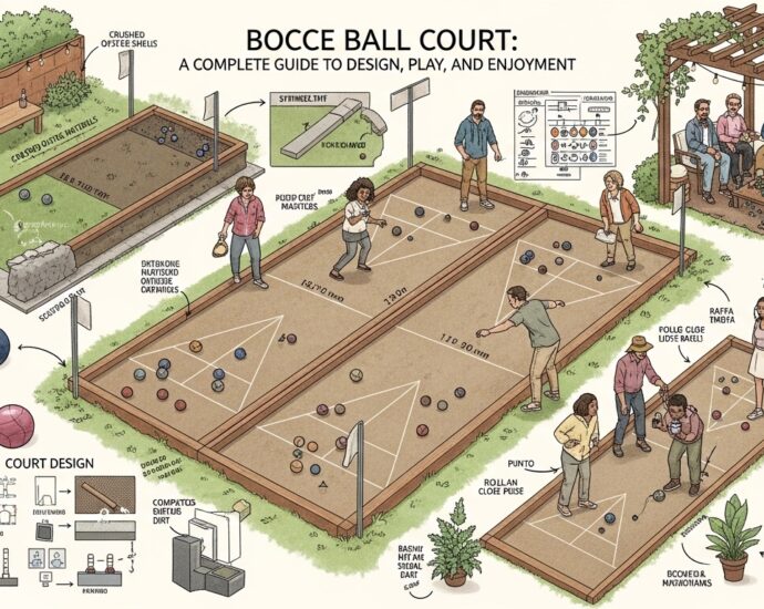 bocce ball court