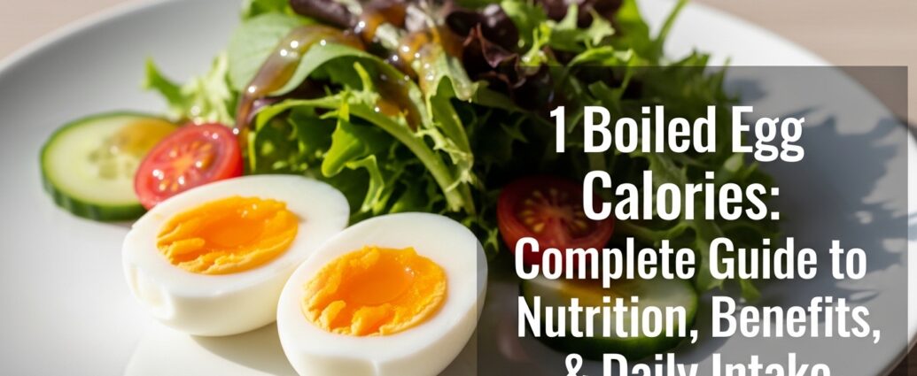1 boiled egg calories