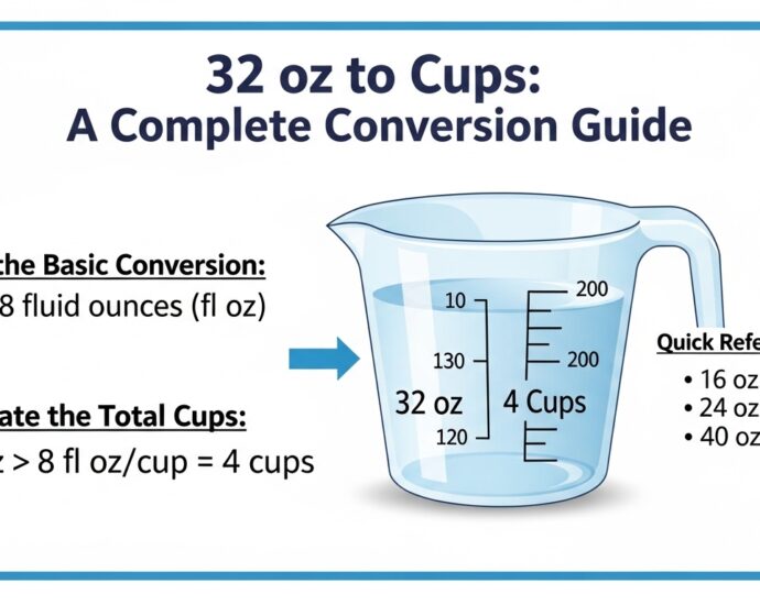 32 oz to cups